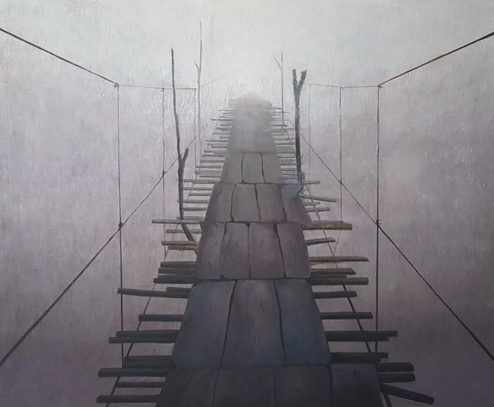 Картина «Подвесной мост»